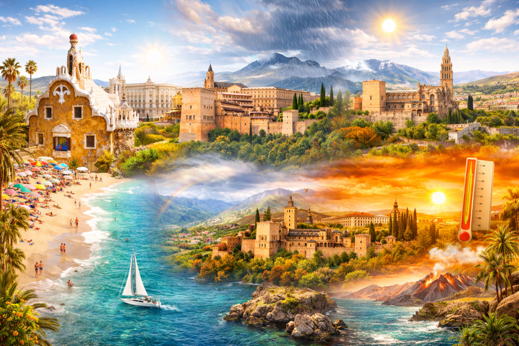 Beste Reisezeit für Spanien